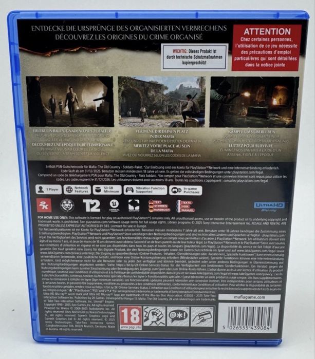 Mafia The Old Country