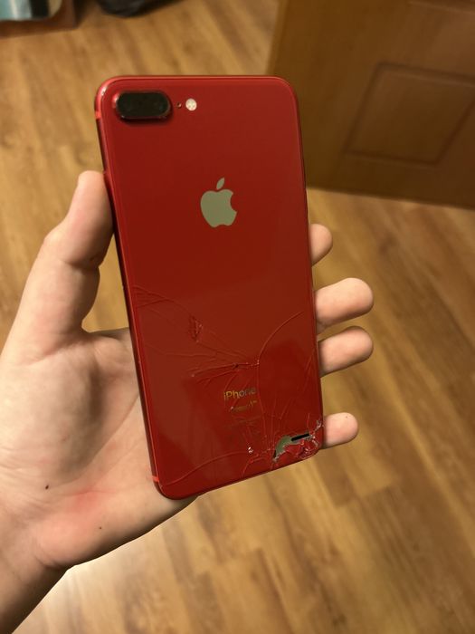 iPhone 8 Plus 256GB Red 89% Battery Health работещо Touch iD