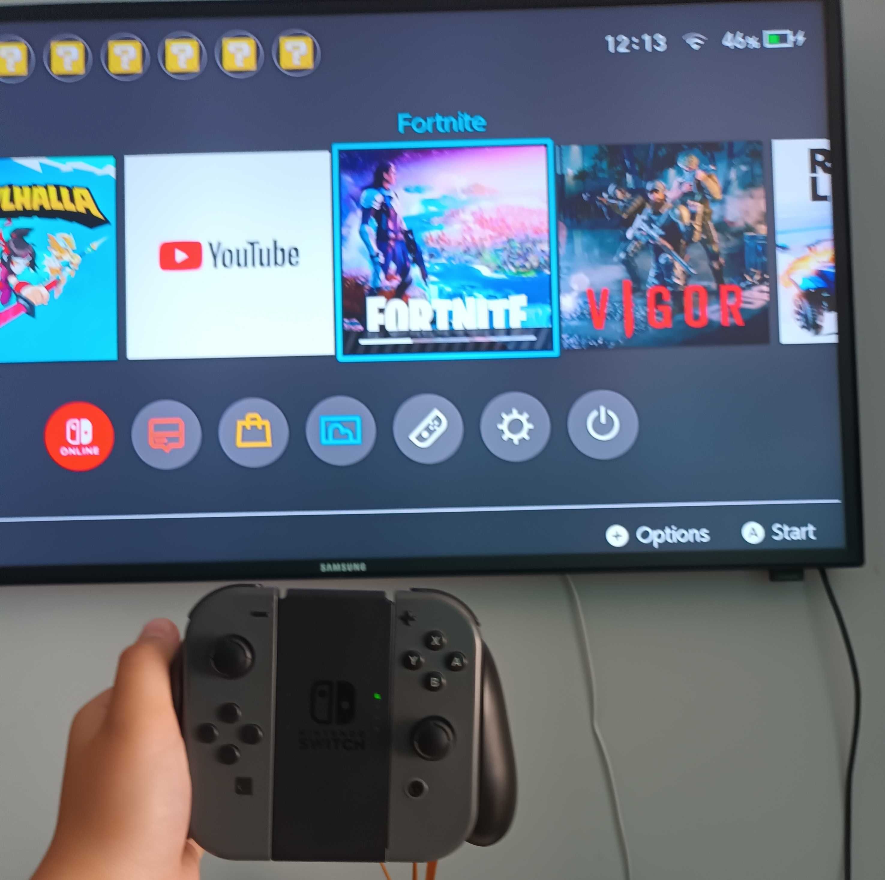 Nintendo switch запазено