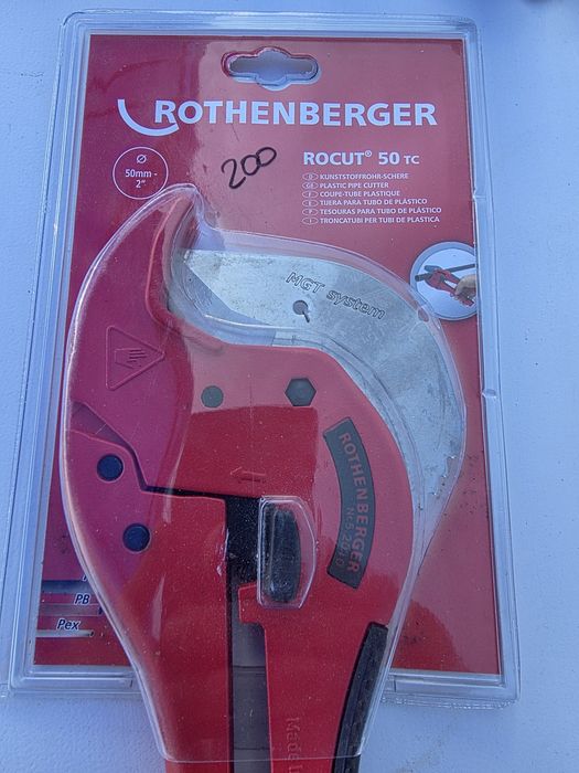 Foarfeca pentru tevi Rotenberger Rocut 50