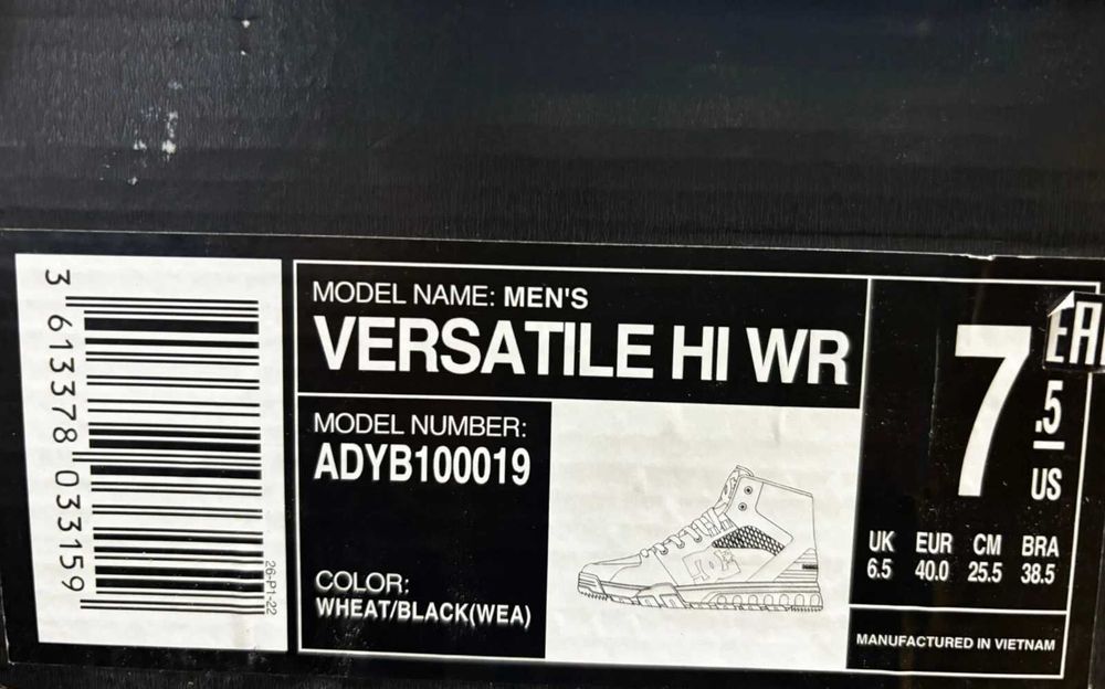 Мъжки кецове/обувки DC VERSATILE , размер - 40