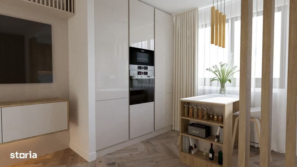 Metrou Berceni - Studio transformabil in 2 cam 50 mp in constructie