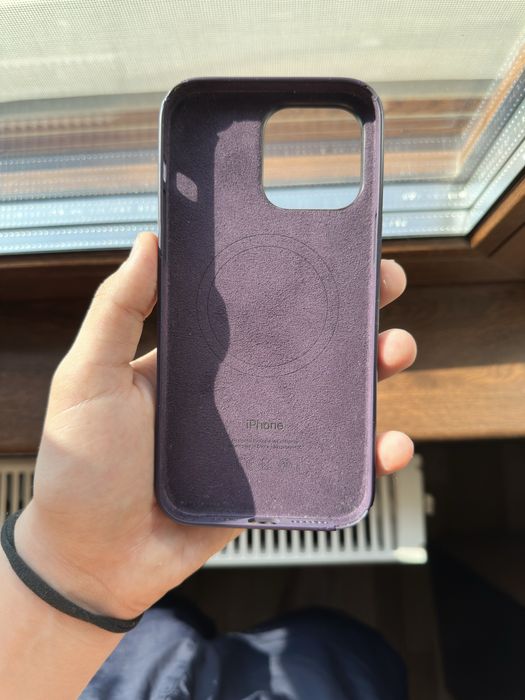 husa apple din silicon mov iphone 14 pro max