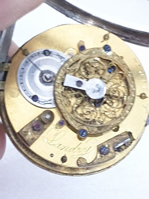 Ceas de buzunar argint