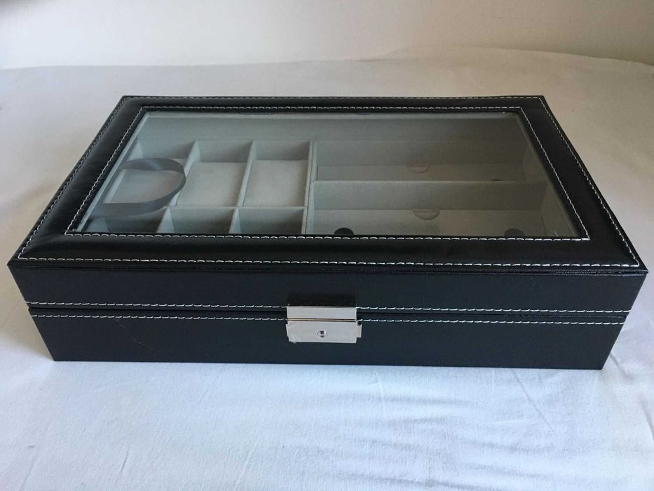 Cutie Ceasuri și Ochelari din piele – cadoul ideal. SIGILAT!