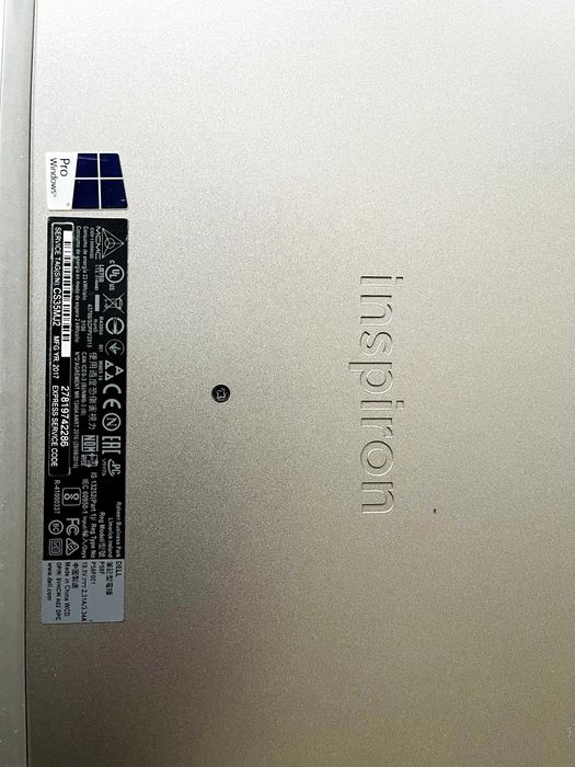 Laptop 2in1 Dell Inspiron 5578 Aspect 8/10 Functionalitate 10/10