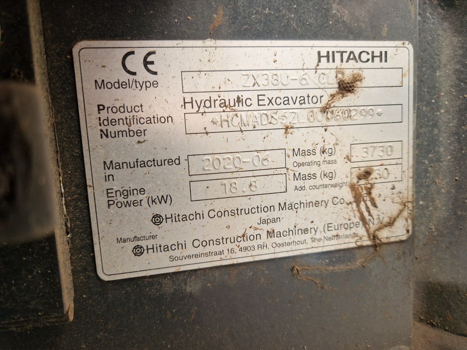 Mini excavator Hitachi