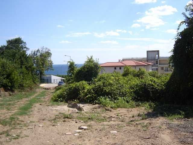 Парцел с отлична морска панорама на 1-ва линия в Бяла