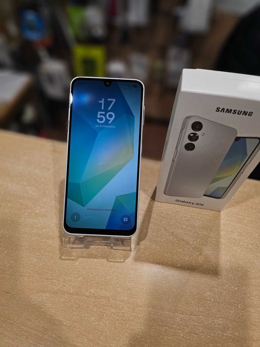 Samsung A16 - 128Gb - Silver - Factura - Garantie -Ca nou