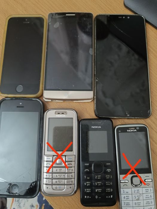 Телефоны на запчасти