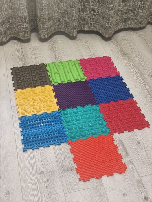 Массажный коврик пазл для детей