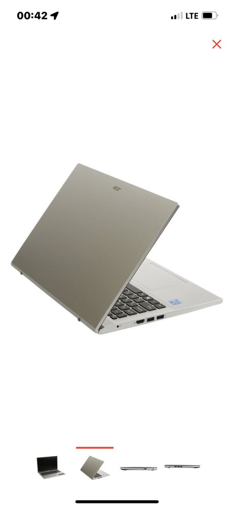 Acer aspire 3 ноутбук, почти новый