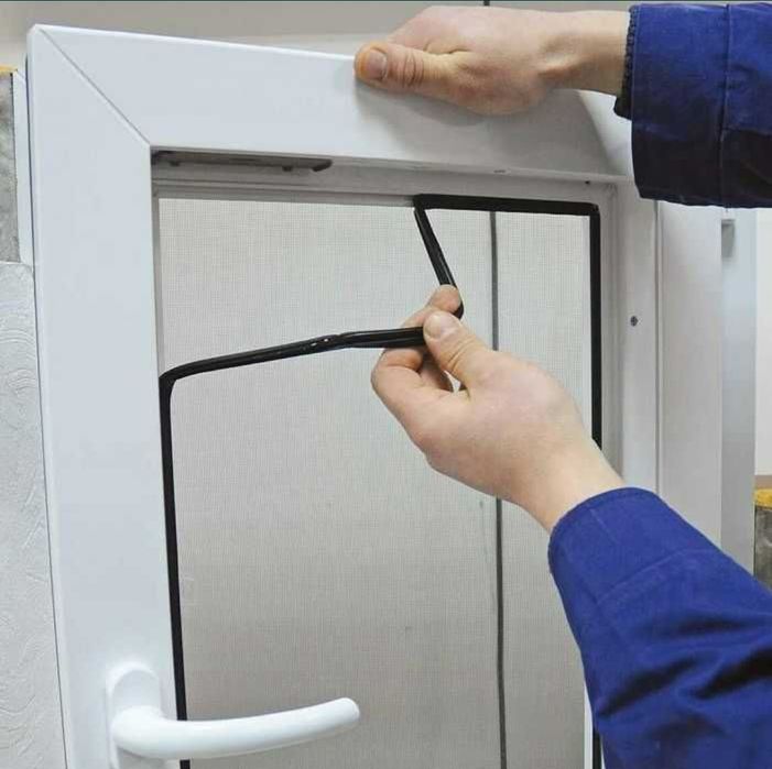 Замена резина, ремонт окно, терезе , стекло москитни сетка, решетки,