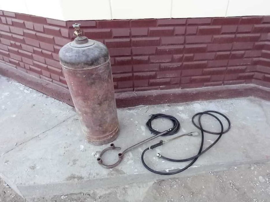 Газ баллон 50 литр, 2 дайын гроелкасымен
