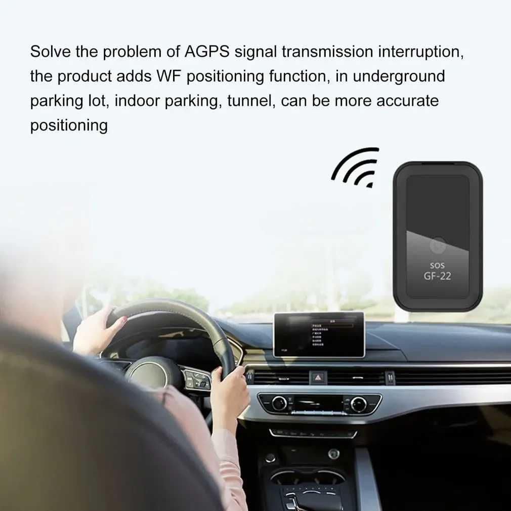 Мини  GPS Тракер GF-22, GPS, GSM, LBS И WIFI