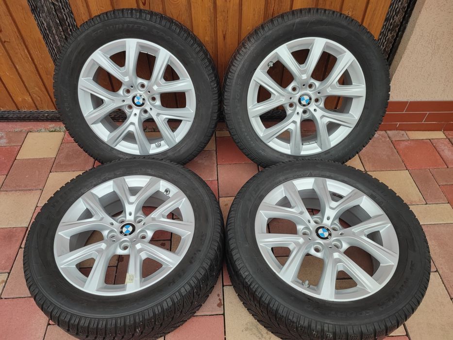 Jante originale BMW X1F48, X2F39 225 55R17 Dunlop iarnă 2019