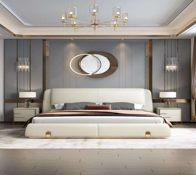 Двуспальная кровать с тумбочками производитель Китай