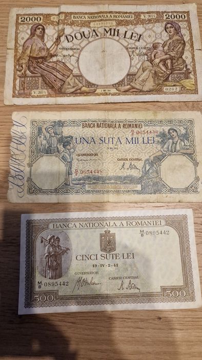 Bancnote vechi românești