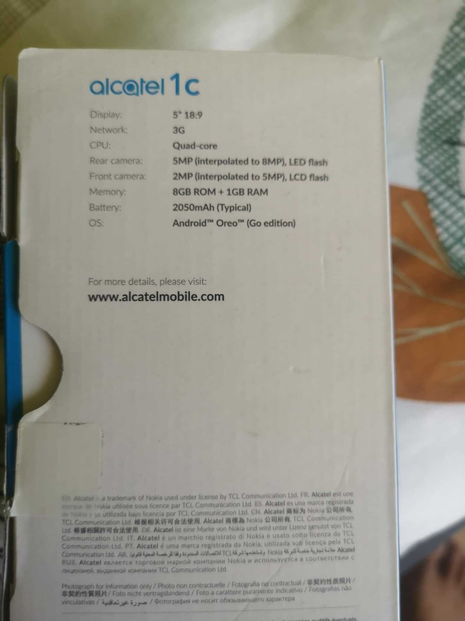 НОВ телефон alcatel 1с