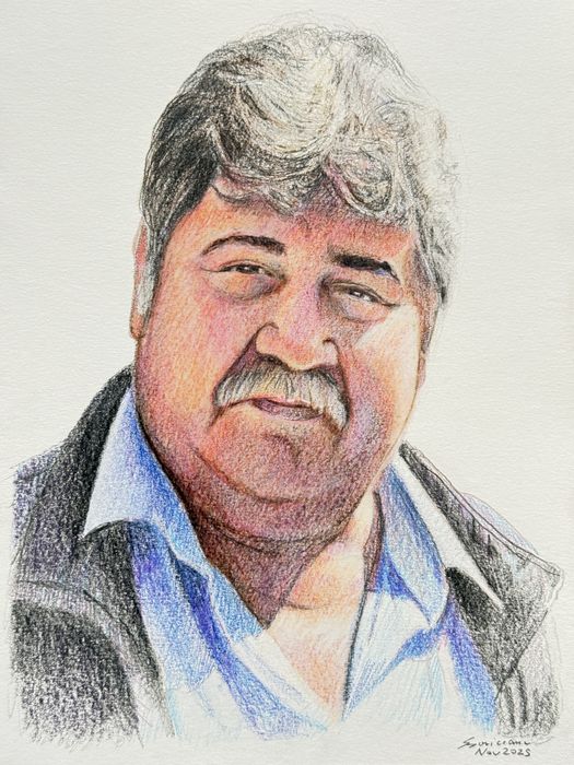 Desene in creion Portrete la Comanda