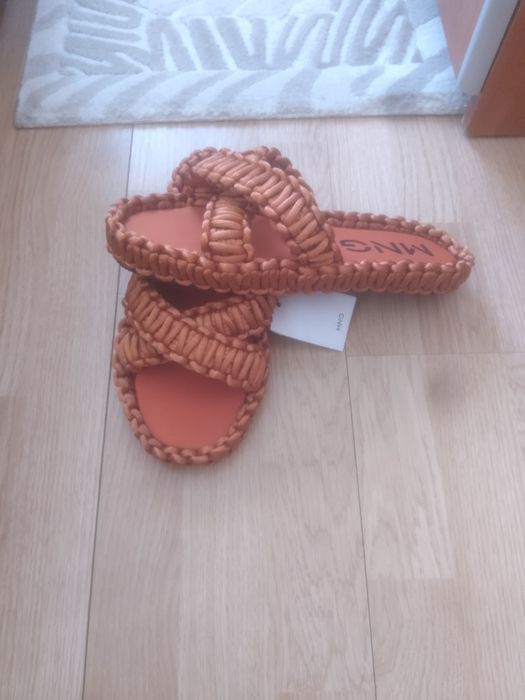 Papuci damă Mango Ediție limitată