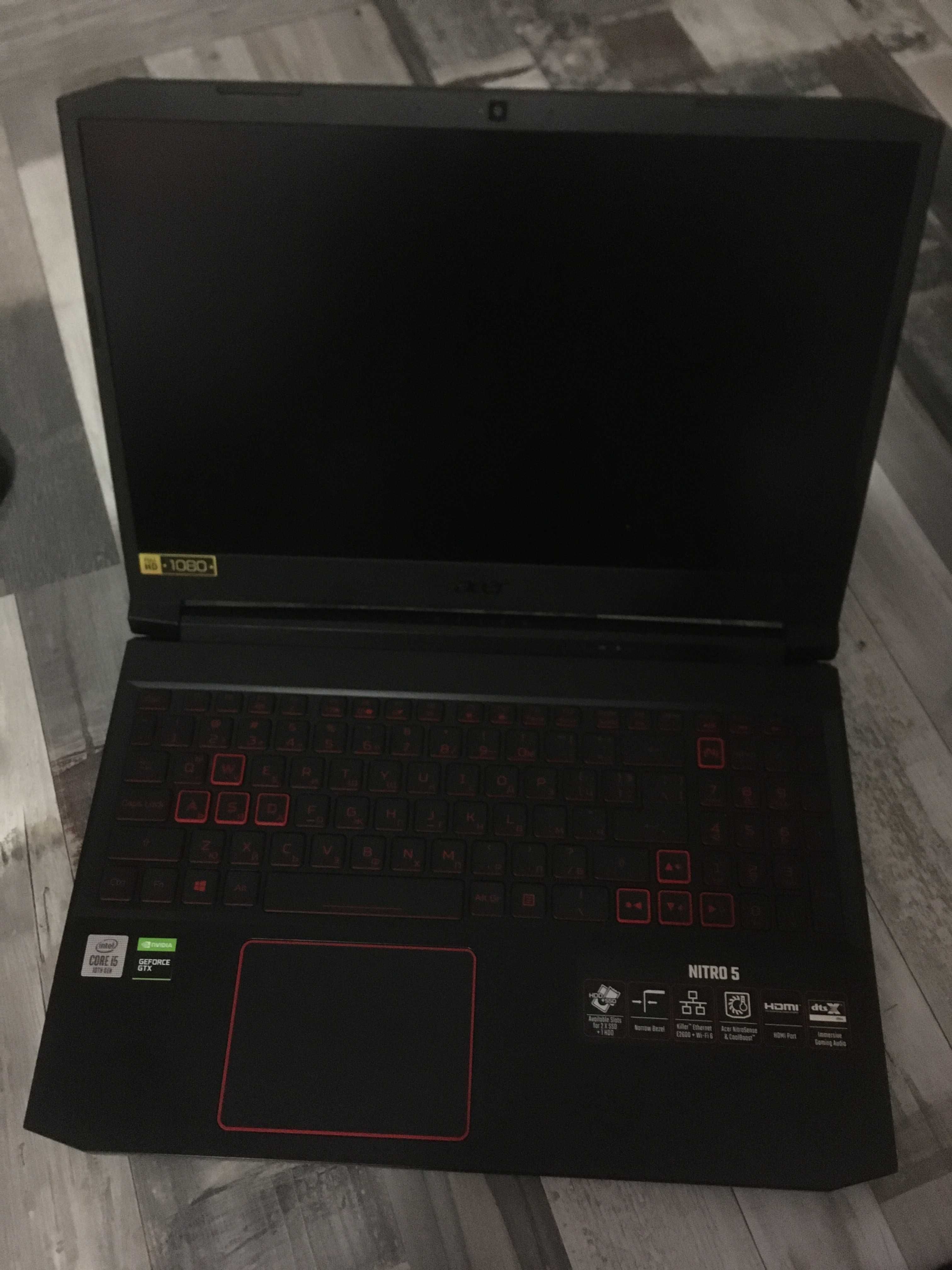 Acer Nitro 5 на части