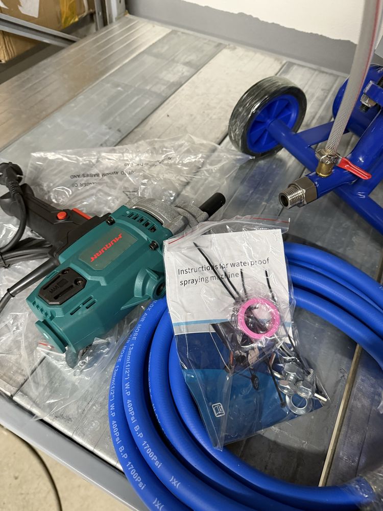Pompa glet gleturi 220v golband adeziv var vopsea smec membrana piston