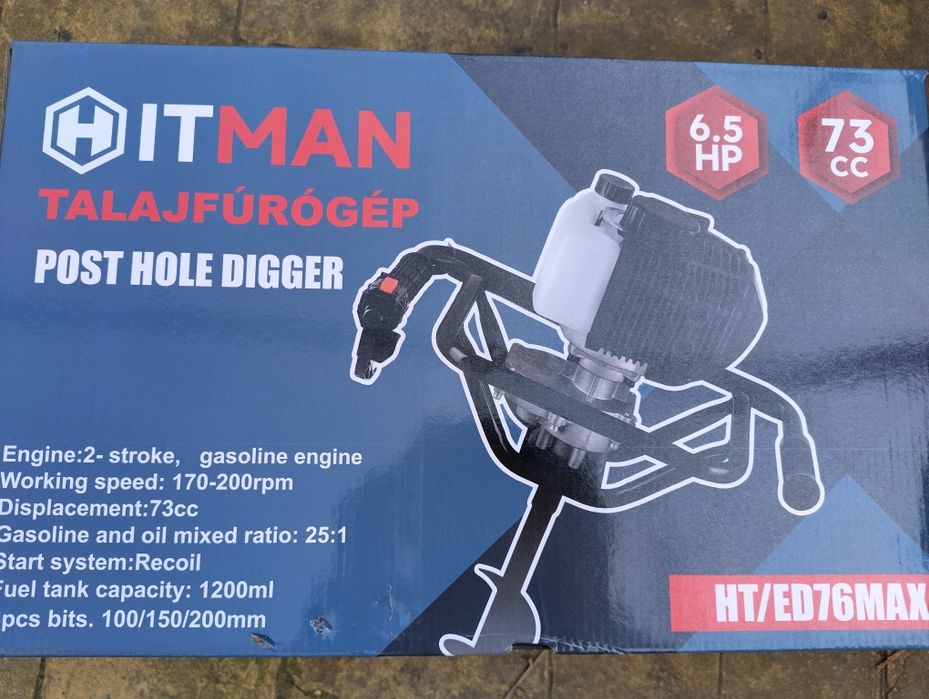 Oferta Motoburghiu Hitman 6,5 Cp,3 x burghie3