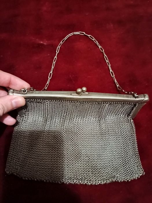 Gentuță din zale, superbă, vintage, anii 50-60!!