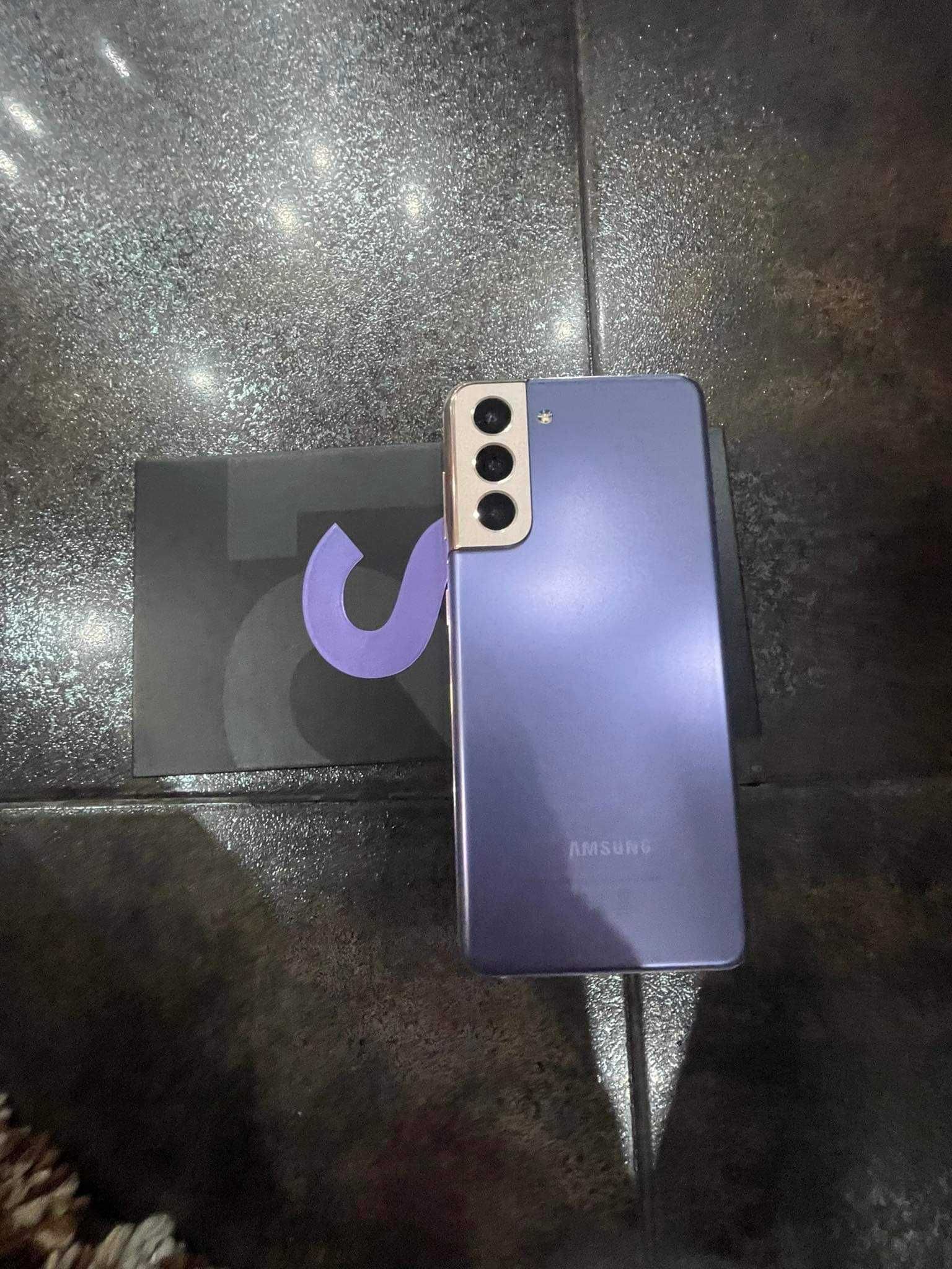 телефон samsung s 21 purple