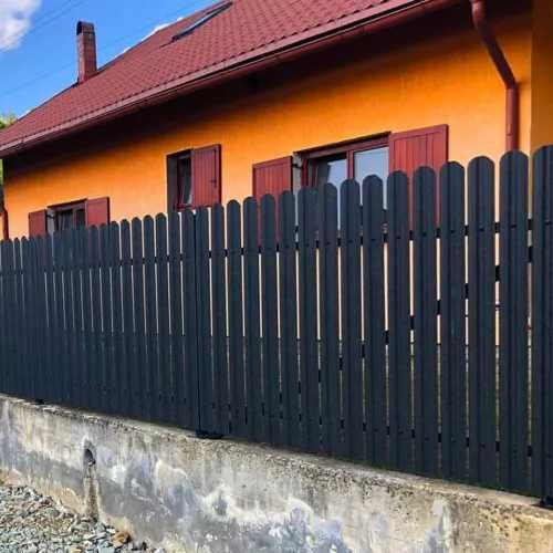 Garduri si porti stil jaluzea, sipca metalica, tabla cutata