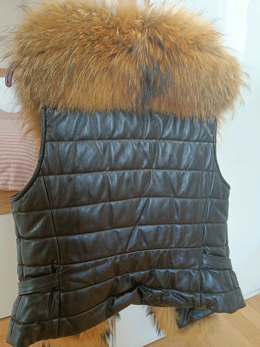 Елек естествен косъм от лисица