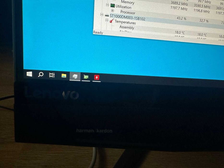 PC Lenovo IdeaCentre All-in-One 720-24IKB i7-7700 20 GB Ram 500 SSD