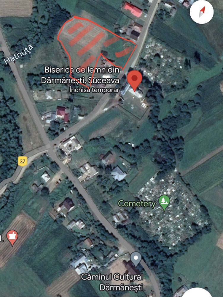 Vand 2 parcele teren pentru constructie casa in Darmanesti