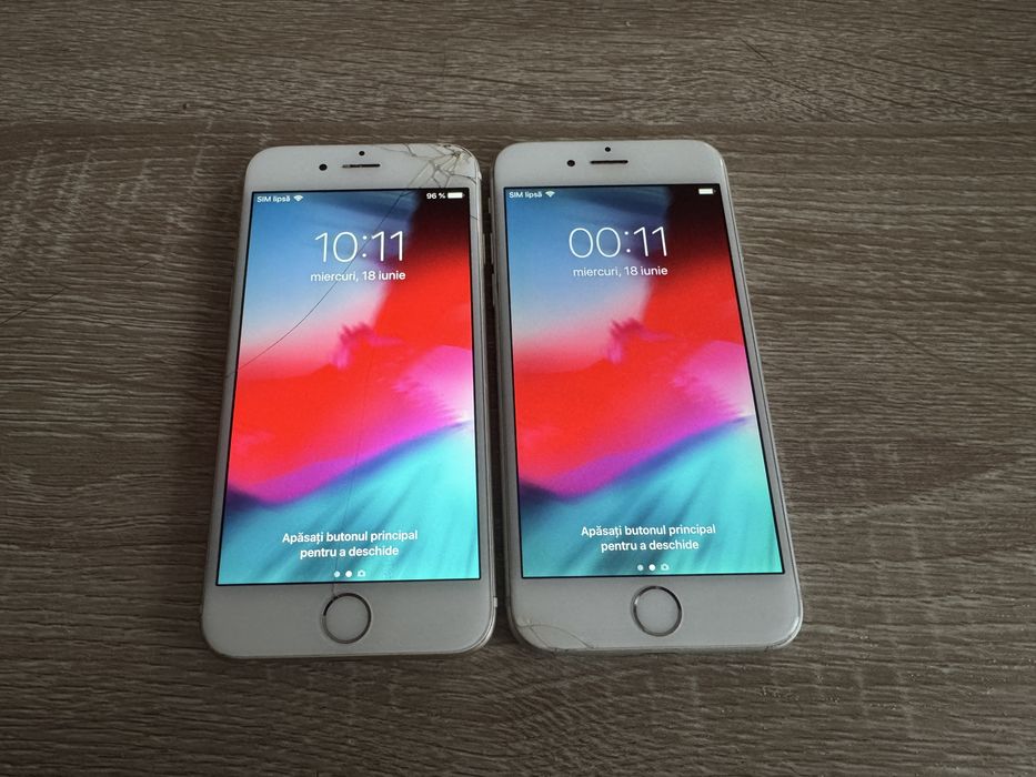 2 iPhone 6 pentru piese sau folosite ca ipad, tableta sau ipod touch