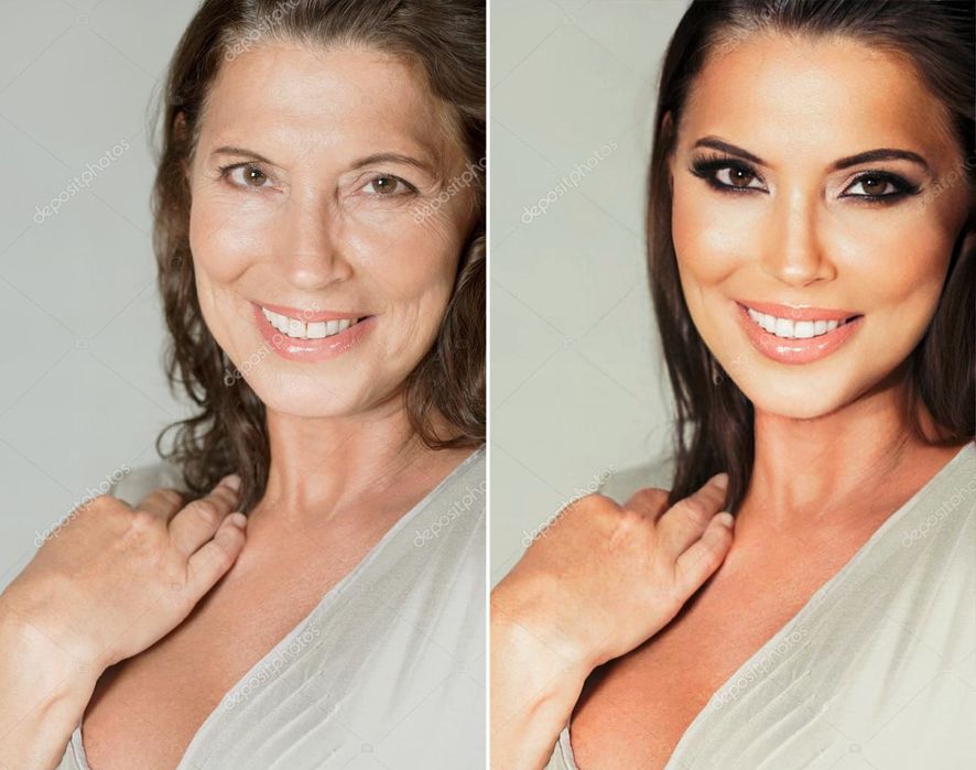 Editez poze portret selfie