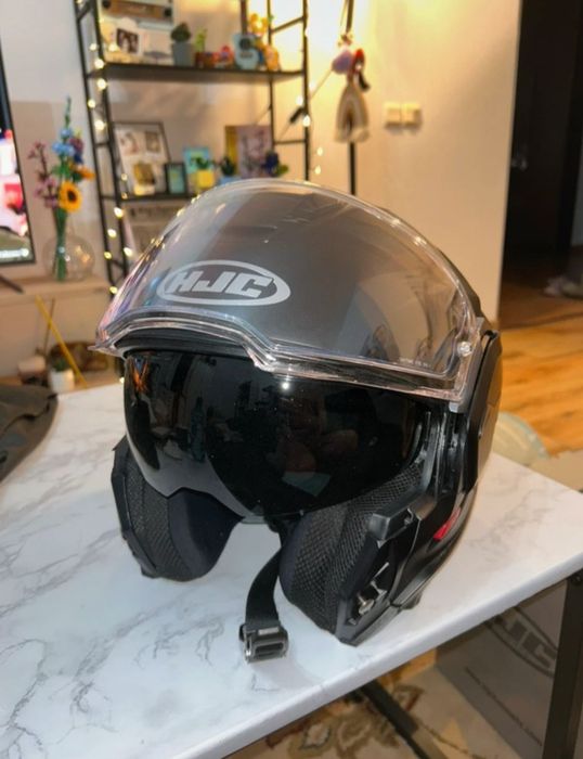 Vând casca moto HJC i100 flip-back