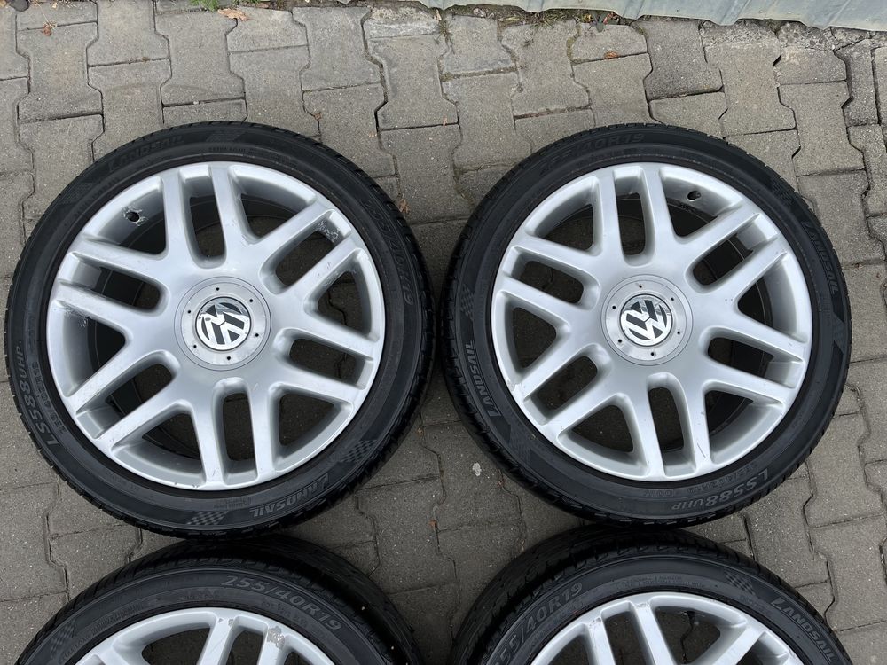 Jante aliaj 5x112mm, anvelope 255/40 R19, VW Tiguan, Phaeton, Passat