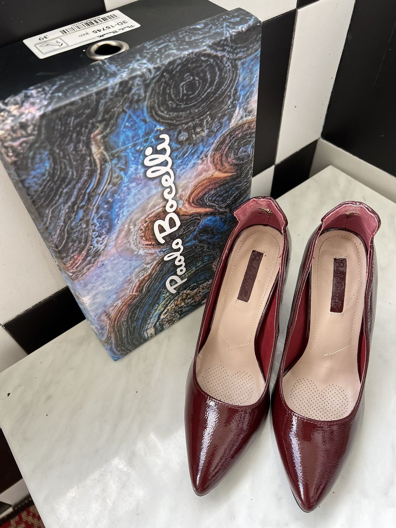 Дамски обувки Paolo Bocelli еко кожа 39 номер