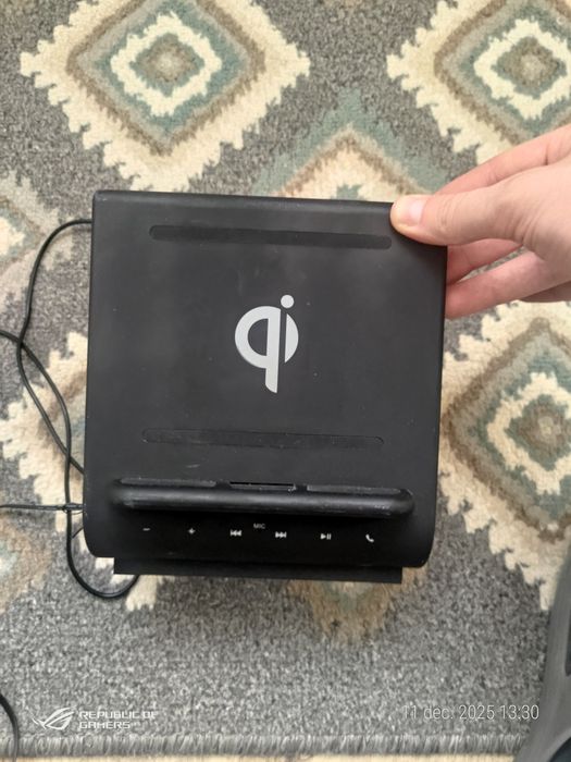 Boxa bluetooth+ încărcător wireless Azpen Dockall D108