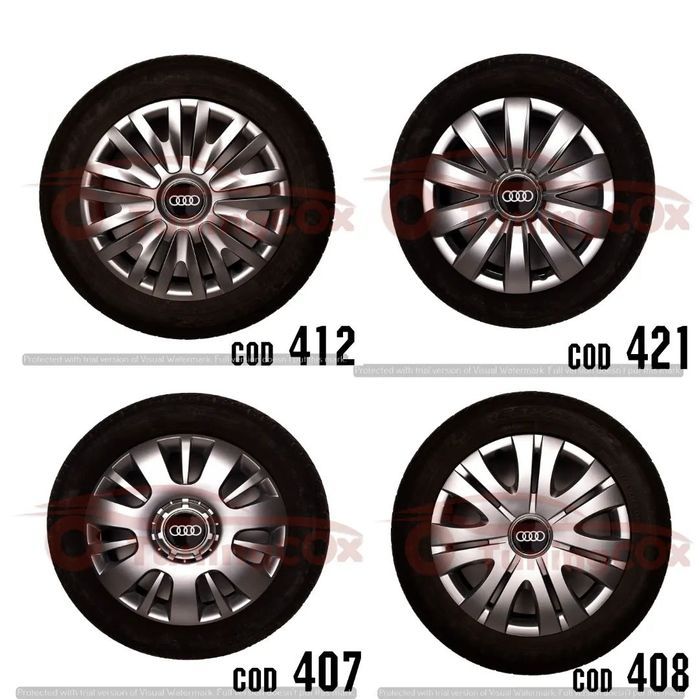 capace roti r16 audi la set de 4 buc,capace janata aliaj