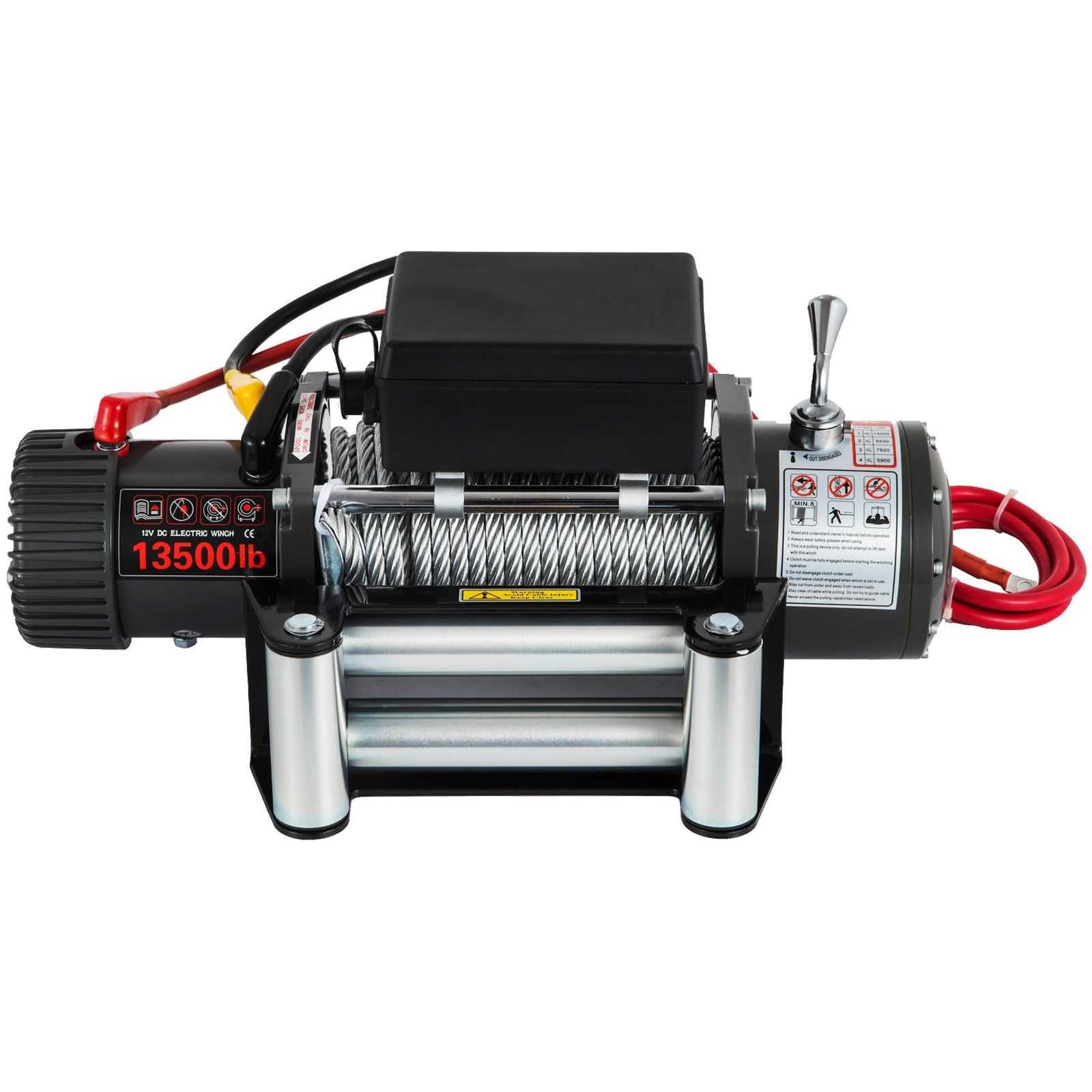 Troliu 12V 13500LBS AUTO / PLATFORMA 12V (6.2T) + 2 Telecomenzi NOU