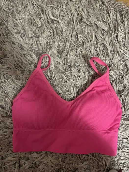 Розово спортно бюстие