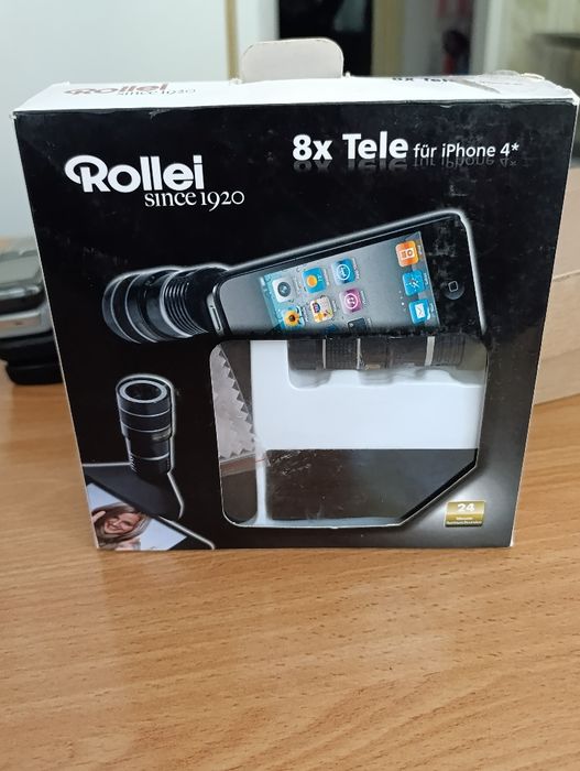 Obiectiv Tele 8x pentru iPhone 4