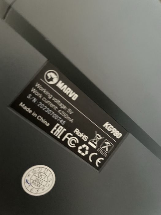 Vand tadtatura de gaming marvo kg980 hotswapp