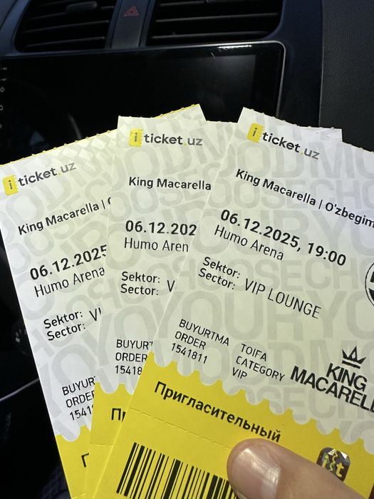 Bilet King Macarella vip