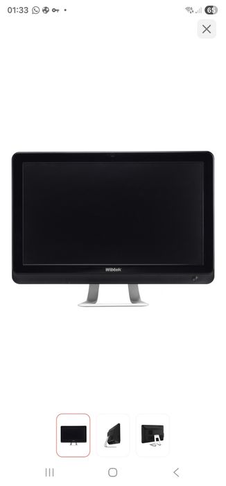 Моноблок Wibtec 22 диог/ i5 3470/ 16gb/ ssd 120gb/ 500gb/ wifi