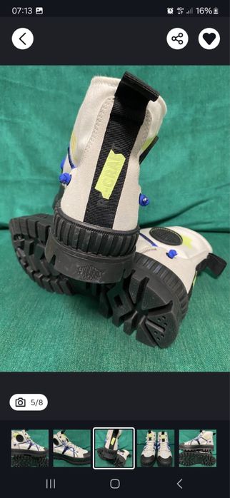 Vand ghete palladium marimea 40 noi