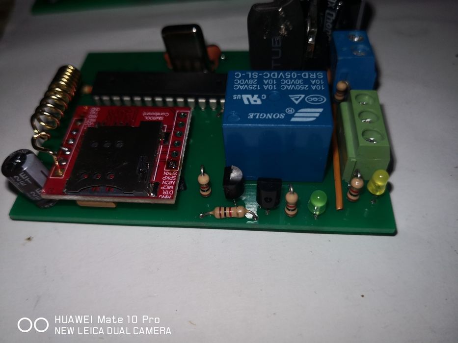 Automatizare gsm / Modul de comanda prin GSM
Permite utilizarea in mai