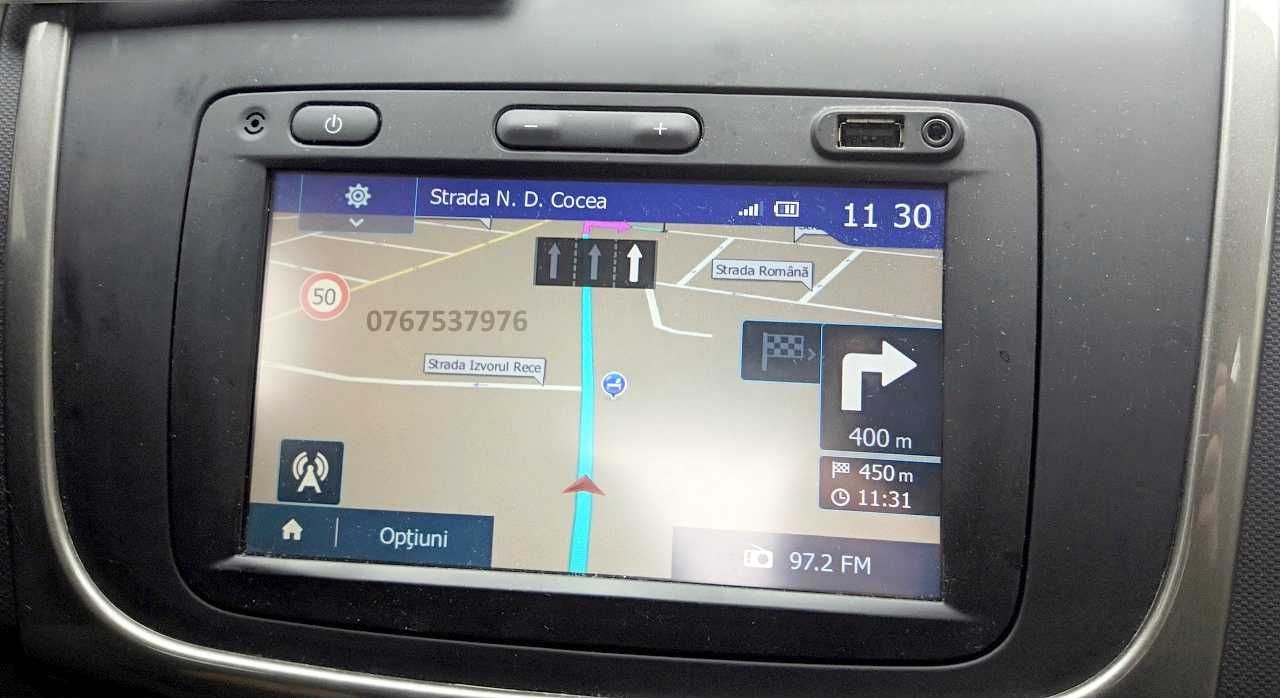 Harti Navigatie Dacia Sandero,Logan,Duster,Lodgy/Renault Clio,Captur